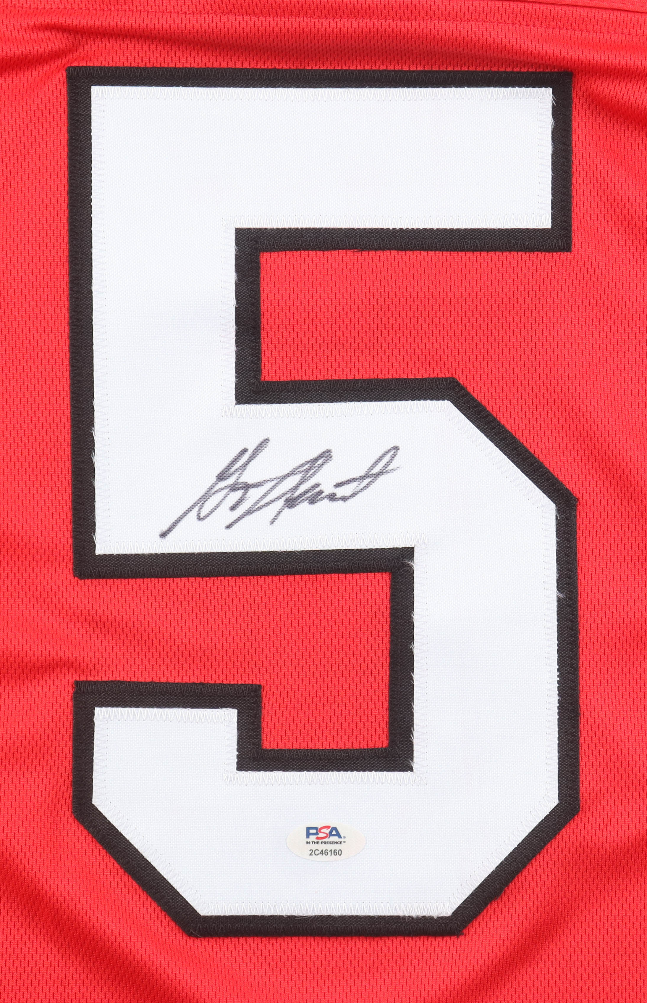 Garrison Hearst Signed Jersey (PSA) at PristineAuction.com Garrison Hearst Signed Jersey (PSA) at PristineAuction.com