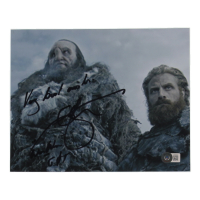 Ian Whyte Signed "Game of Thrones" 8x10 Photo Inscribed "best wishes Wun Wun GOT" (Beckett) at PristineAuction.com