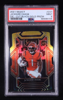 Ja'Marr Chase 2021 Select Prizm Black and Gold Die Cut #247 RC (PSA 9) at PristineAuction.com