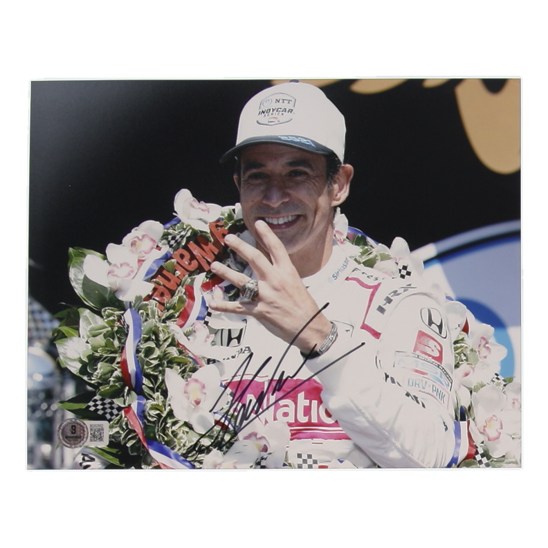 Helio Castroneves Signed Indianapolis 500 8x10 Photo (Beckett) at PristineAuction.com Helio Castroneves Signed Indianapolis 500 8x10 Photo (Beckett) at PristineAuction.com