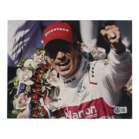 Helio Castroneves Signed Indianapolis 500 8x10 Photo (Beckett) at PristineAuction.com