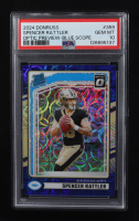 Spencer Rattler 2024 Donruss Optic Preview RR Blue Scope #359 RC (PSA 10) at PristineAuction.com