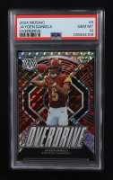 Jayden Daniels 2024 Mosaic Overdrive #5 RC (PSA 10) at PristineAuction.com
