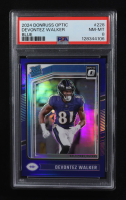 Devontez Walker 2024 Donruss Optic RR Blue #228 #147/199 RC (PSA 8) at PristineAuction.com