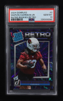 Marvin Harrison Jr. 2024 Donruss RR Retro #4 RC (PSA 10) at PristineAuction.com