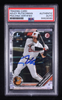 Adley Rutschman Signed 2019 Bowman Draft #BD1 RC (PSA) at PristineAuction.com