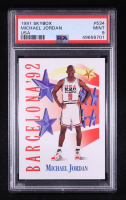 Michael Jordan 1991-92 SkyBox #534 USA (PSA 9) at PristineAuction.com