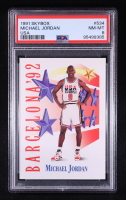 Michael Jordan 1991-92 SkyBox #534 USA (PSA 8) at PristineAuction.com