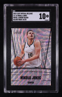 Nikola Jokic 2023 Leaf Metal Special Release Legend Silver Wave Silver #LS16 #24/25 (SGC 10) at PristineAuction.com