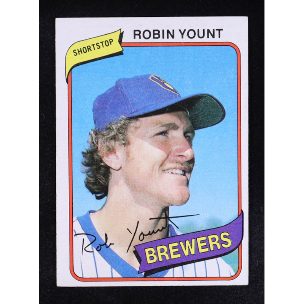 Robin Yount 1980 Topps #265 at PristineAuction.com