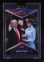 Donald Trump 2025 Wild Card Alumination Prismatic Blue #BCCV47DT7 #1/3 at PristineAuction.com