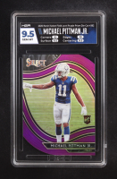 Michael Pittman Jr. 2020 Select Prizm Purple Die Cut #362 RC (HGA 9.5) at PristineAuction.com