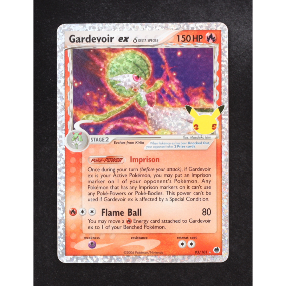 Gardevoir ex (delta species) Pokemon 2021 Celebrations #93 at PristineAuction.com