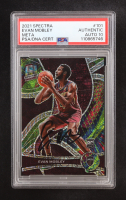 Evan Mobley Signed 2021-22 Panini Spectra Meta #101 RC #20/25 (PSA | Autograph Graded PSA 10) at PristineAuction.com