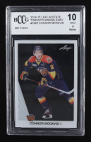 Connor McDavid 2014-15 Leaf Acetate Toronto Spring Expo #CMD RC (BCCG 10) at PristineAuction.com