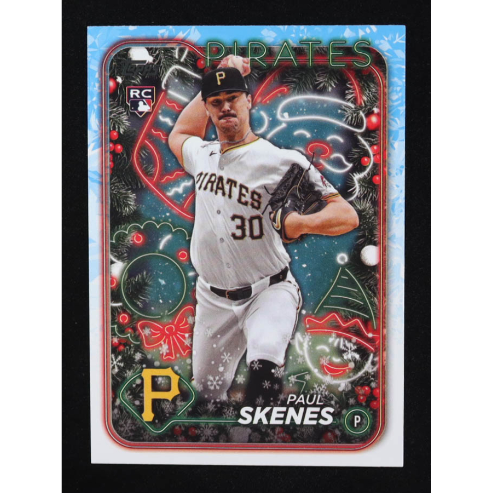 Paul Skenes  2024 Topps Holiday #H165 RC at PristineAuction.com