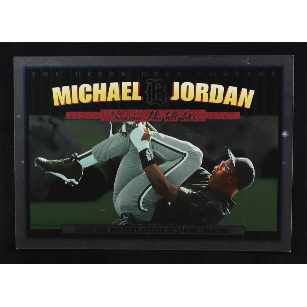 Michael Jordan 1994 Upper Deck Season Highlights Jumbo #MJ1 RC at PristineAuction.com