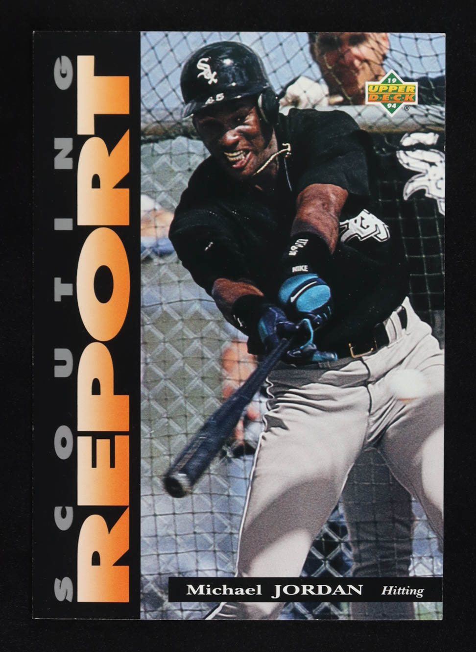 Michael Jordan 1994 Upper Deck Scouting Report Jumbo #1 at PristineAuction.com Michael Jordan 1994 Upper Deck Scouting Report Jumbo #1 at PristineAuction.com