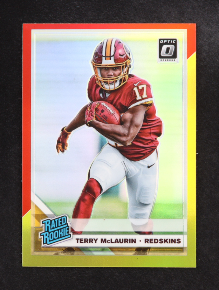 Terry McLaurin 2019 Donruss Optic Red & Yellow #179