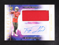 Tez Johnson 2025 Panini Origins Rookie Jumbo Jersey Autographs #41 RC at PristineAuction.com