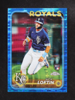 Nick Loftin 2024 Topps Chrome Sonar Blue Refractor #183 RC #075/125 at PristineAuction.com