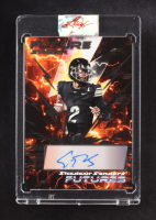Shedeur Sanders 2024 Leaf Futures Future Shock Silver Autograph #FSSS1 RC #19/25 at PristineAuction.com