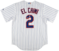 Ronny Mauricio Signed Mets Majestic Jersey Inscribed "El Chimi" (JSA) at PristineAuction.com