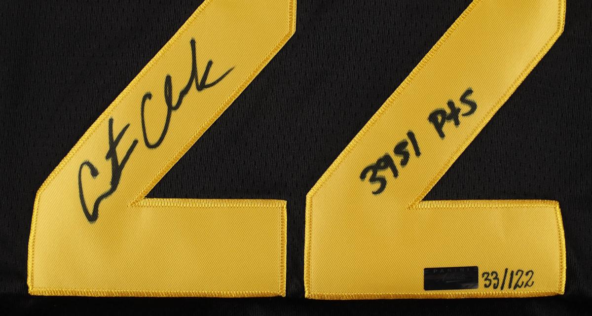 Caitlin Clark Signed Iowa Hawkeyes Nike Authentic Jersey Inscribed "3951 Pts" (Panini) at PristineAuction.com Caitlin Clark Signed Iowa Hawkeyes Nike Authentic Jersey Inscribed "3951 Pts" (Panini) at PristineAuction.com