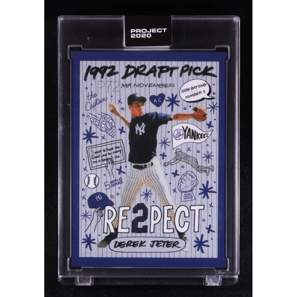 Derek Jeter 2020 Topps Project 2020 #251 / Sophia Chang at PristineAuction.com
