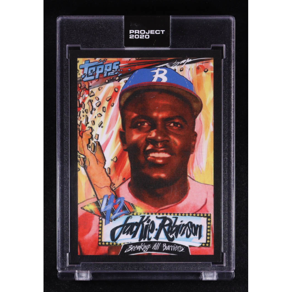 Jackie Robinson 2020 Topps Project 2020 #253 / King Saladeen at PristineAuction.com