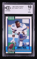 Emmitt Smith 1990 Topps Traded #27T RC (BCCG 10) at PristineAuction.com