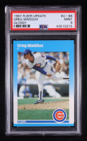 Greg Maddux 1987 Fleer Update Glossy #U68 XRC (PSA 9) at PristineAuction.com