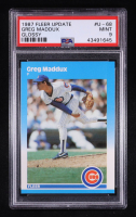 Greg Maddux 1987 Fleer Update Glossy #U68 XRC (PSA 9) at PristineAuction.com