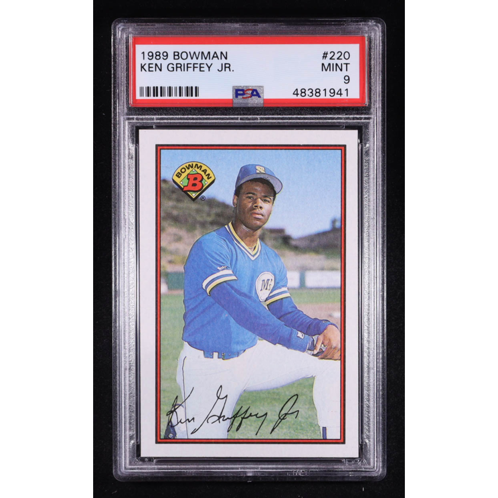 Ken Griffey Jr. 1989 Bowman #220 RC (PSA 9) at PristineAuction.com