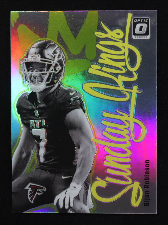 Bijan Robinson 2024 Donruss Optic Sunday Kings #22 at PristineAuction.com Bijan Robinson 2024 Donruss Optic Sunday Kings #22 at PristineAuction.com