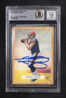 Johnny Manziel Signed 2014 Topps Turkey Red #1 RC (BGS | Auto Grade 10) at PristineAuction.com