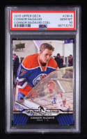 Connor McDavid 2015-16 Upper Deck Connor McDavid Collection #6 RC (PSA 10) at PristineAuction.com
