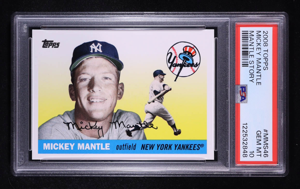 Mickey Mantle 2008 Topps Mantle Story #MMS46 (PSA 10) at PristineAuction.com Mickey Mantle 2008 Topps Mantle Story #MMS46 (PSA 10) at PristineAuction.com