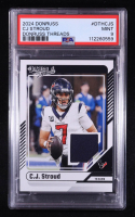CJ Stroud 2024 Donruss Threads #16 (PSA 9) at PristineAuction.com