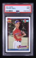 Chipper Jones 1991 Topps #333 RC (PSA 9) at PristineAuction.com
