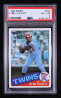 Kirby Puckett 1985 Topps #536 RC (PSA 8) at PristineAuction.com