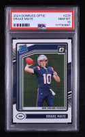 Drake Maye 2024 Donruss Optic #229 RR RC (PSA 10) at PristineAuction.com