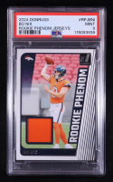 Bo Nix 2024 Donruss Rookie Phenom Jerseys #12 RC (PSA 9) at PristineAuction.com