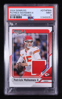 Patrick Mahomes II 2024 Donruss Threads #21 (PSA 9) at PristineAuction.com