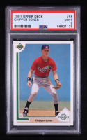 Chipper Jones 1991 Upper Deck #55 RC (PSA 9) at PristineAuction.com
