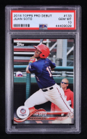 Juan Soto 2018 Topps Pro Debut #133 RC (PSA 10) at PristineAuction.com