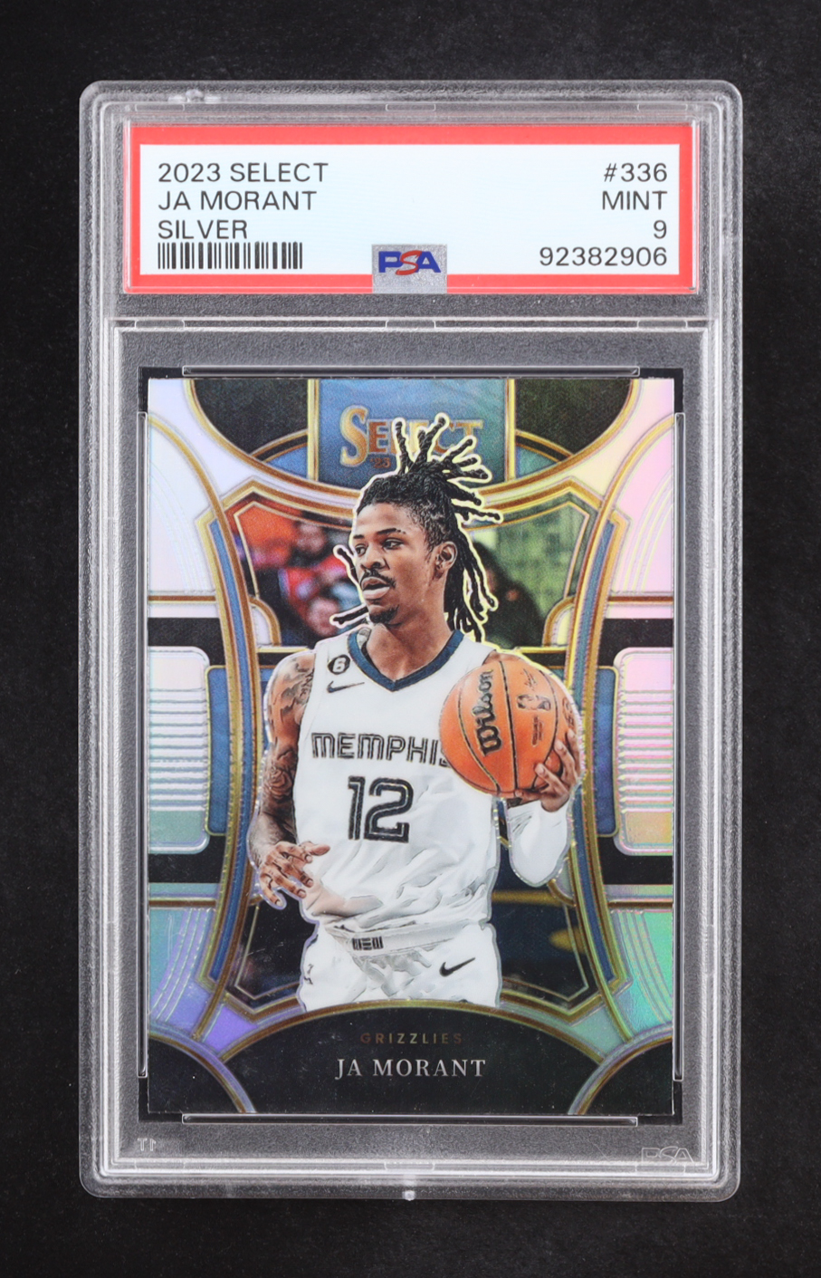 Ja Morant 2023 Select Silver #336 (PSA 9) at PristineAuction.com Ja Morant 2023 Select Silver #336 (PSA 9) at PristineAuction.com