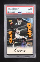 Allen Iverson 1997-98 Upper Deck Slam Dunk #30 (PSA 8) at PristineAuction.com