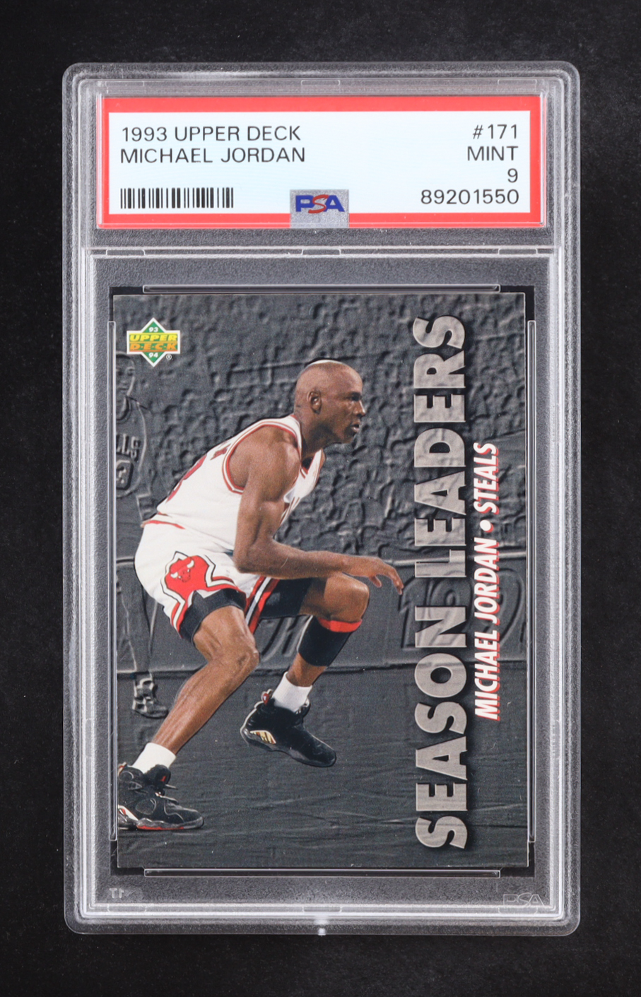Michael Jordan 1993-94 Upper Deck #171 SL (PSA 9) at PristineAuction.com Michael Jordan 1993-94 Upper Deck #171 SL (PSA 9) at PristineAuction.com
