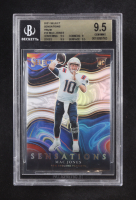 Mac Jones 2021 Panini Select Sensations Prizm #10 RC (BGS 9.5) at PristineAuction.com